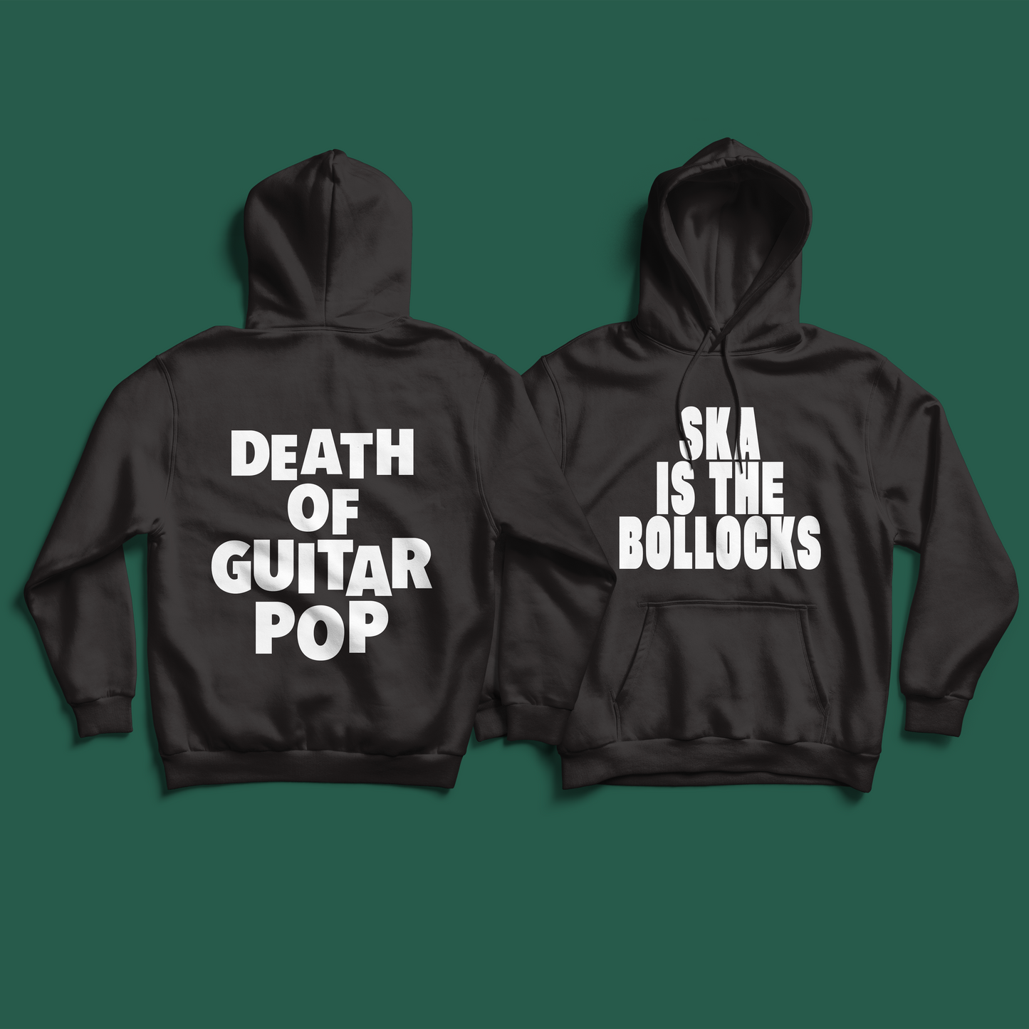 Black 'SKA IS THE BOLLOCKS' Unisex Hoodie
