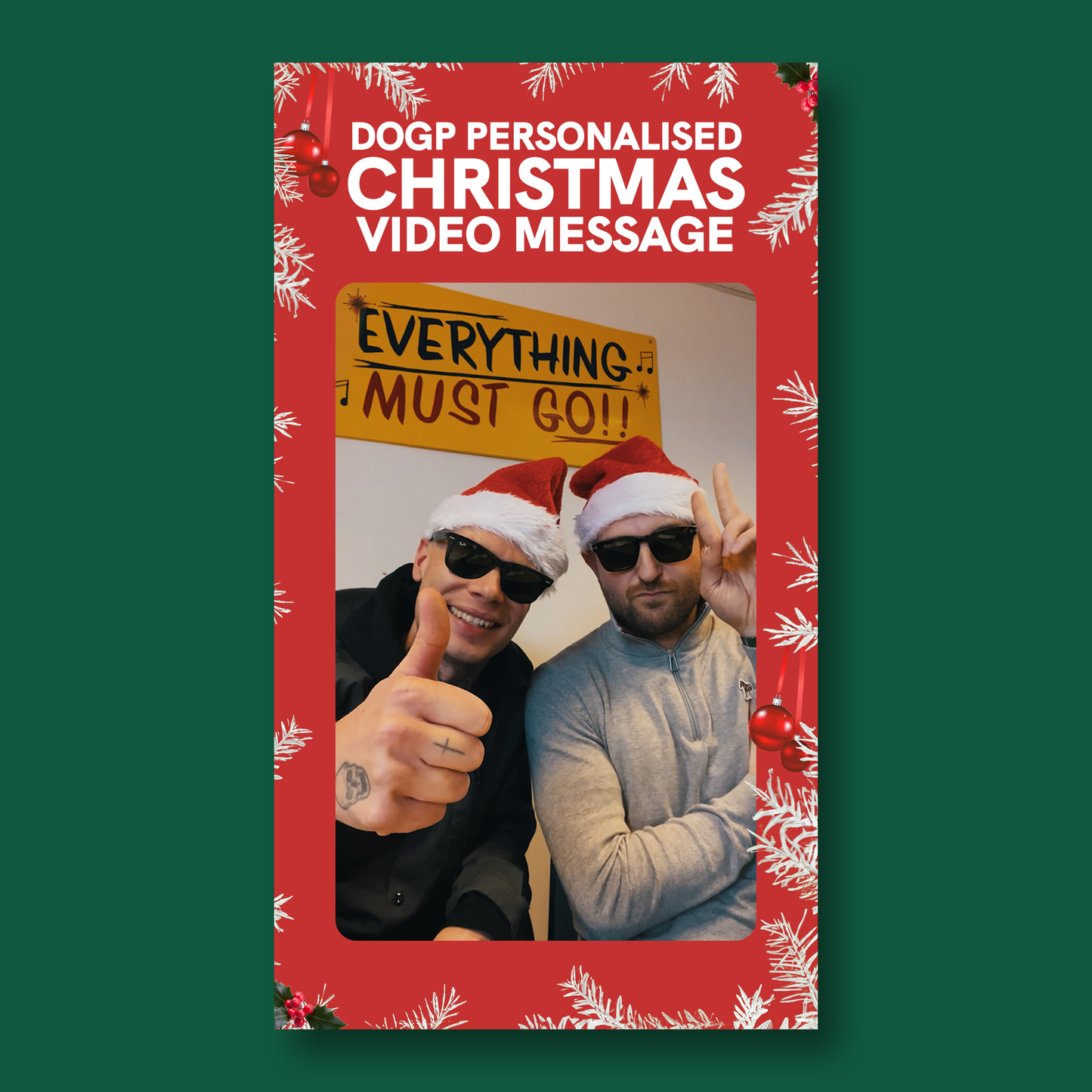 DOGP PERSONALISED CHRISTMAS VIDEO MESSAGE