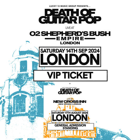 DEATH OF GUITAR POP LIVE AT O2 SHEPHERD'S BUSH EMPIRE - 14/9/24 – Ska ...