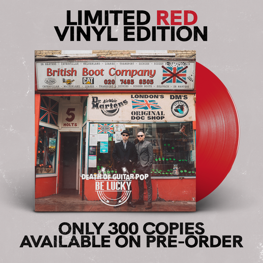 Limited Edition 'Be Lucky' 12" Red Vinyl Album (Signed by the band) [PRE ORDER]