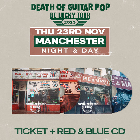 MANCHESTER - NIGHT & DAY 23/11/23 - GENERAL ADMISSION + RED & BLUE CD BUNDLE