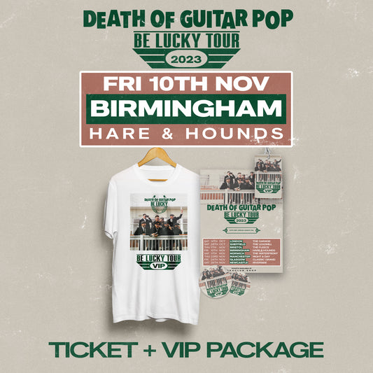 BIRMINGHAM - HARE & HOUNDS 10/11/23 - VIP PACKAGE