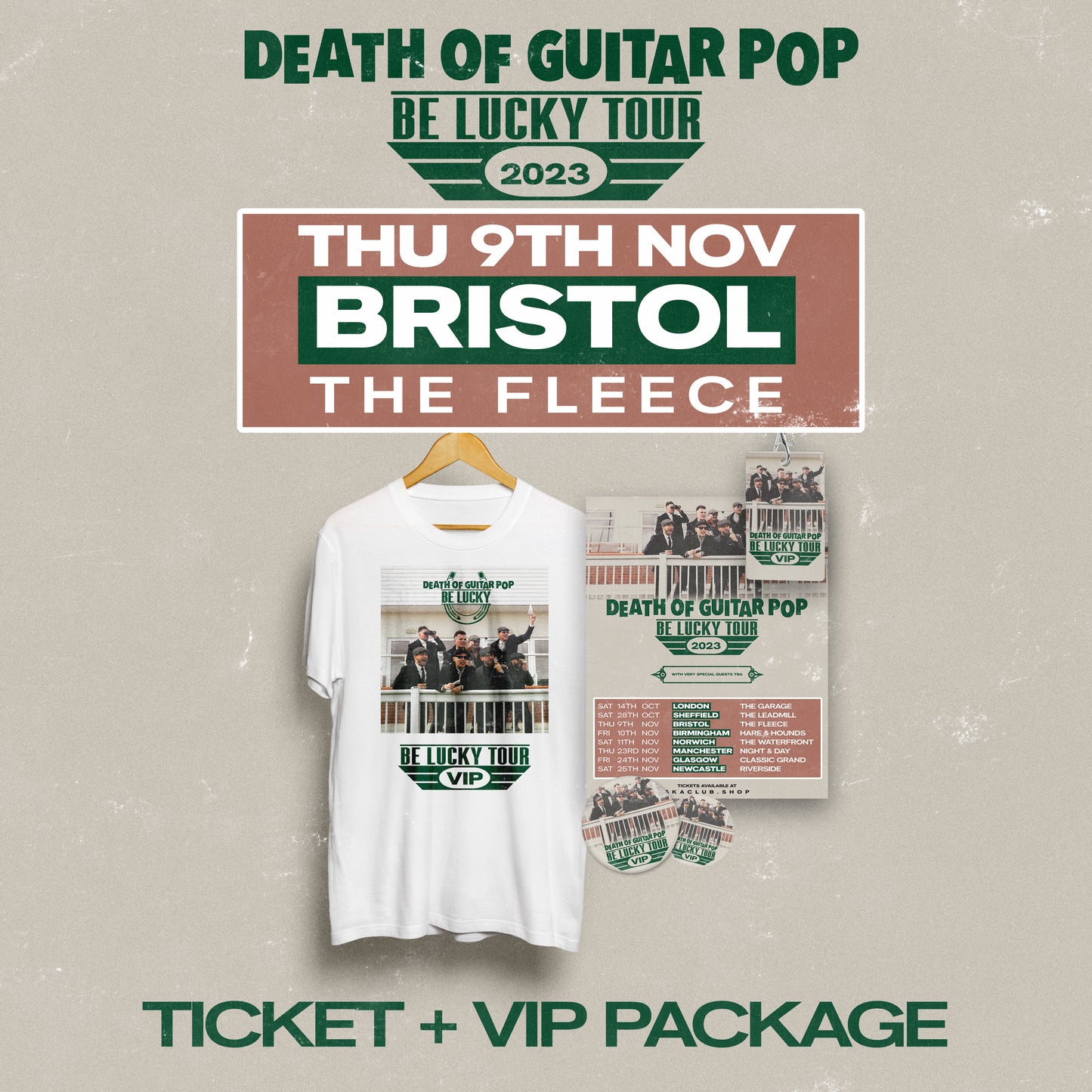 BRISTOL - THE FLEECE 9/11/23 - VIP PACKAGE